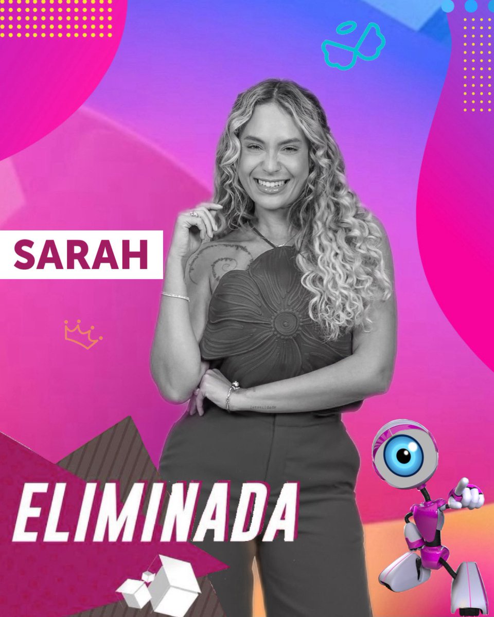 ParcialHacker's tweet photo. 🚨ATENÇÃO! 

De acordo com os meus métodos, Sarah é a 4º eliminada do BBB26 com cerca de 73,22% dos votos.

#BBB26 https://t.co/LqMOuv0Wag