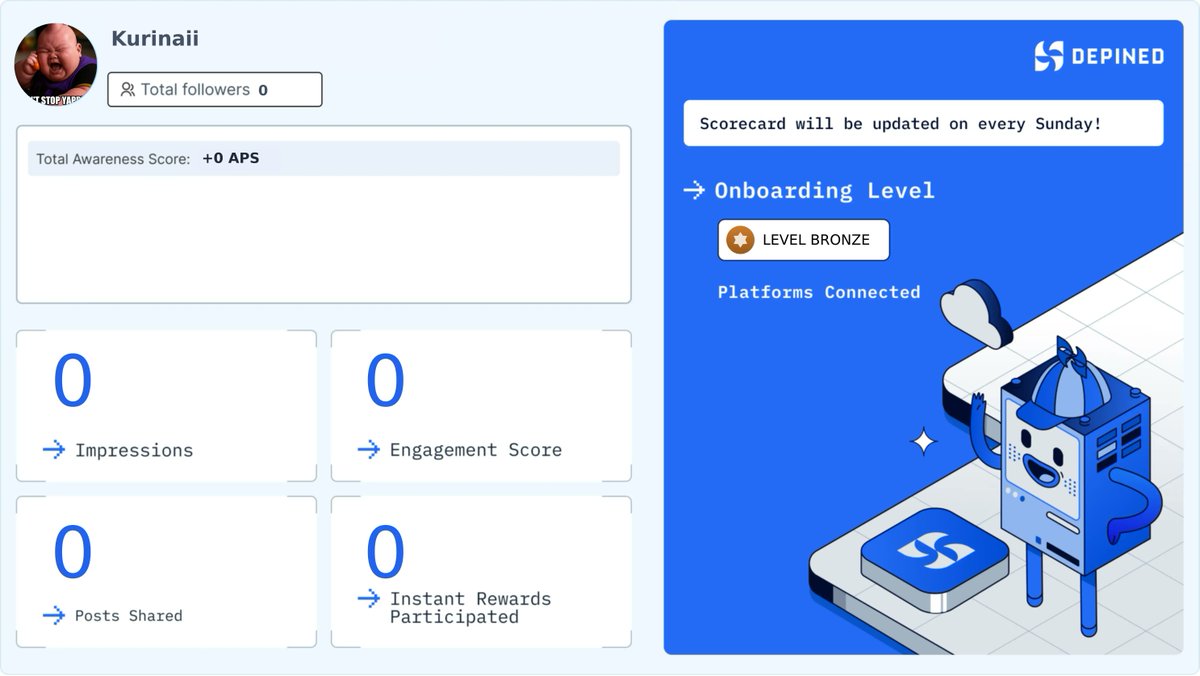 Kurinaii1991's tweet image. Weekly Hivemind Scorecard 📊
Progress tracked. Engagement validated. Rewards active.

Check it out and start earning:
👉 hivemind.depined.org #TokenPayment #TodaySolution #ProgressionPath
