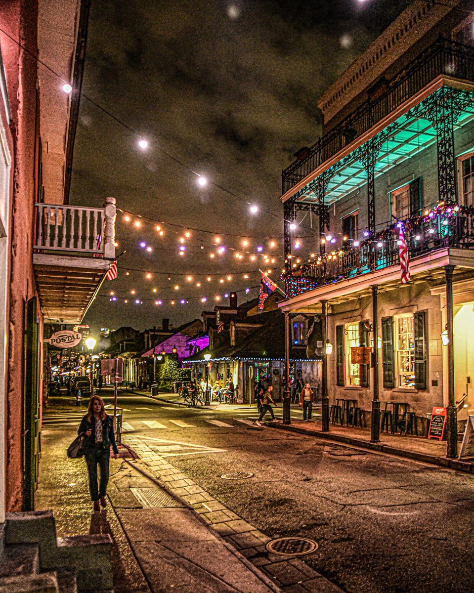 The quiet side of Bourbon street, New Orleans