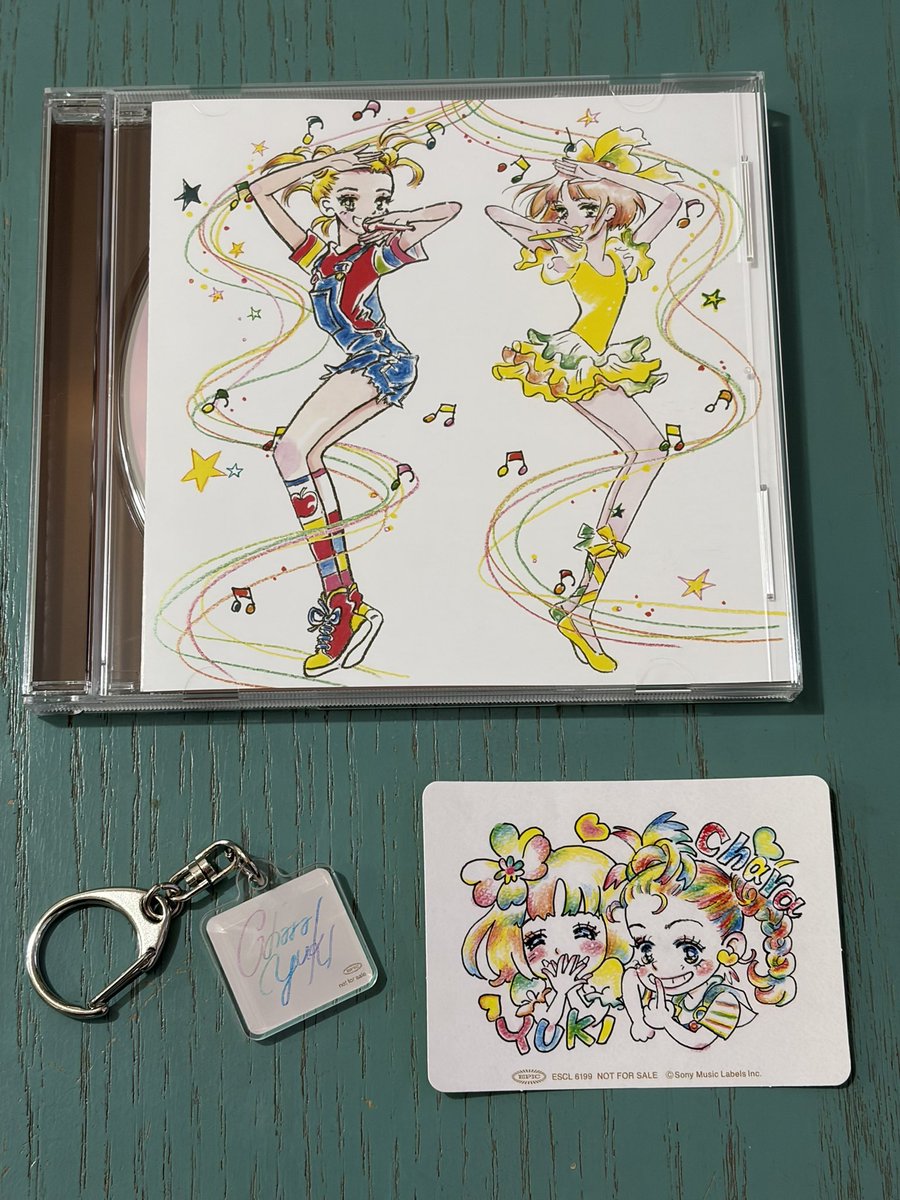 チャラユキの背中にリボン。 初回特典はアクリルキーホルダー🎀