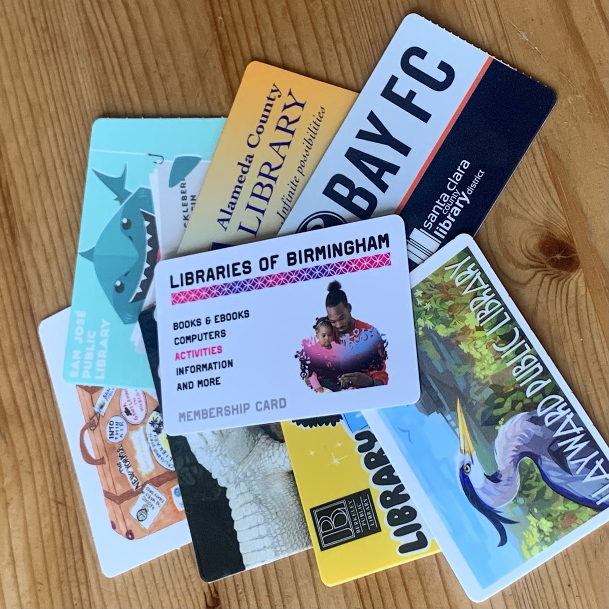 kaliador's tweet photo. My favorite souvenir from our BirmEdinHamBurgh trip: my first INTERNATIONAL library card!! https://t.co/nsMEujgTQz