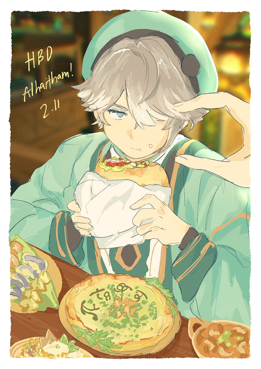 #アルハイゼン生誕祭2026
Happy birthday alhaitham!! 🎉