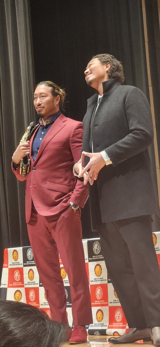 junayeahoh's tweet image. 2026.02.10
大阪 常翔ホール

陽太様、貫禄ありすぎて、ヤバイ♥️
ファンサもしてくれてありがたい😊
ジェイクとの相性もいいし、
今日は、楽しみです🎵

#辻陽太  #新日本プロレス