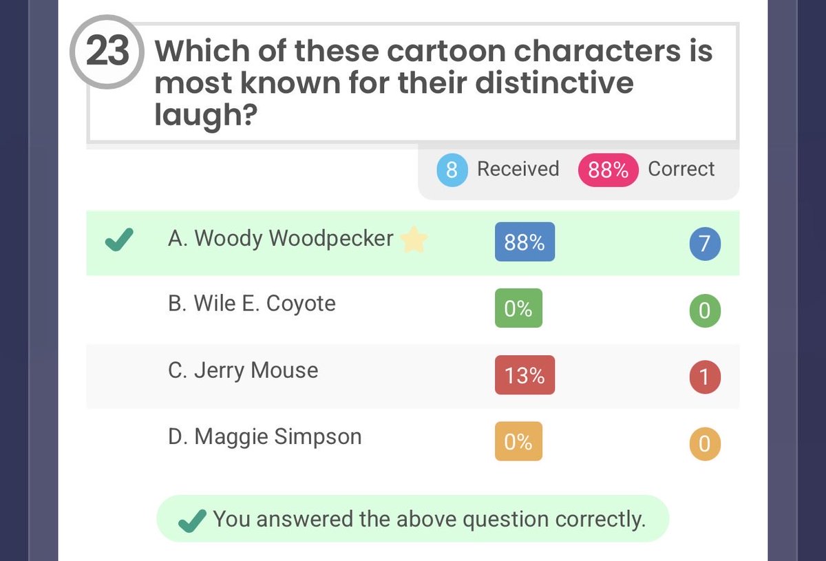 NotReallySteve's tweet photo. At Trivia Night, and got this question - and my first thought was @jimmycarr https://t.co/FDmbkVyY6O