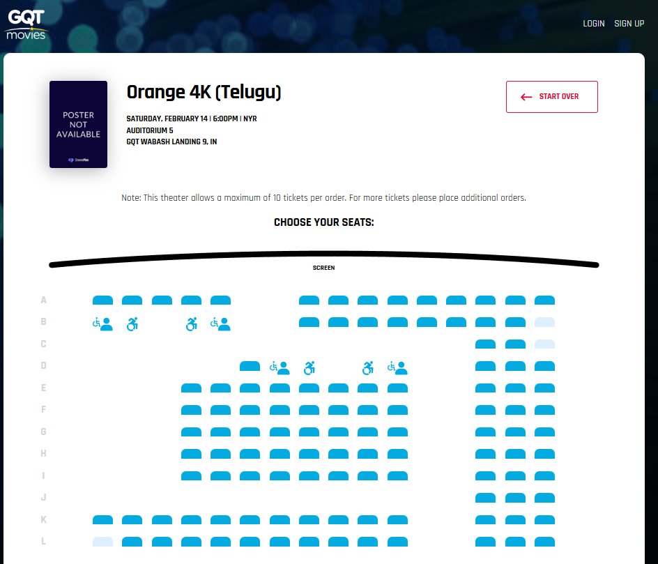 #Orange4K - New Location Alert 🚨

GQT Wabash Landing - West Lafayette, IN

Only on Feb 14, Get your tickets - gqtmovies.com/gqt-wabash-lan…

<a href="/AlwaysRamCharan/">Ram Charan</a> <a href="/baskifilmz/">Bommarillu Baskar</a> <a href="/geneliad/">Genelia Deshmukh</a> <a href="/Jharrisjayaraj/">Harris Jayaraj</a> <a href="/Anjana_Prod/">Anjana Productions</a> <a href="/OrangeMovie4K/">Orange 4K</a>