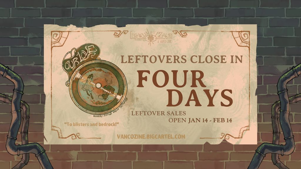 vancozine's tweet photo. Leftovers for Legacy of Zaun: A Vanco Zine close in 5 days on Saturday, February 14th at 11:59 PST!

Store: https://t.co/MEr7NfEmJc 

https://t.co/R3fHYCus2N https://t.co/msXWUPVqGB