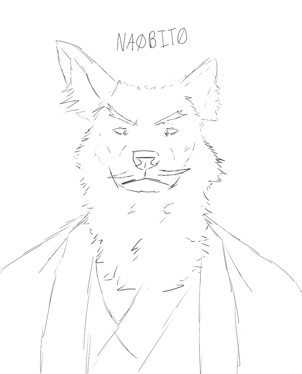 started  on this  old  fucker  (he’s an  african  wilddog)