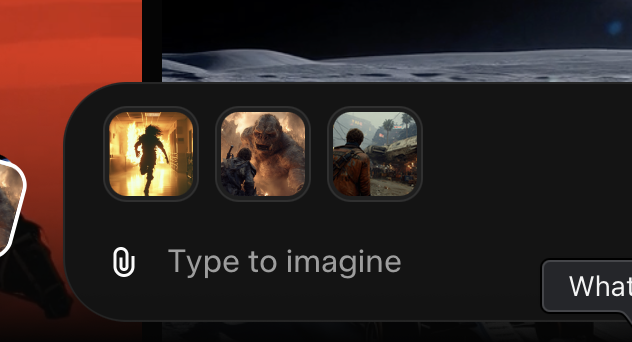 Multi-image reference UI