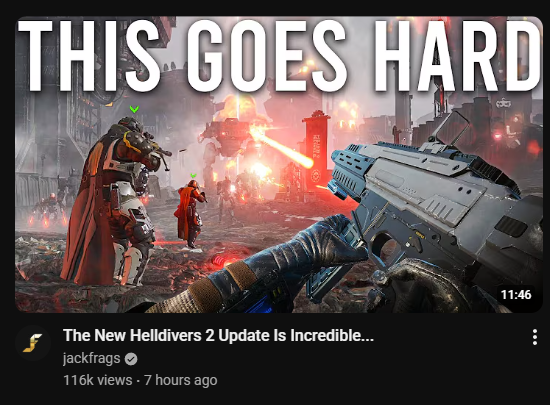 Begging Youtubers who play game with gun in it to stop using the FIRST PERSON MAN IN THE MIDDLE OF RELOADING HIS GUN thumbnail for once in their life.