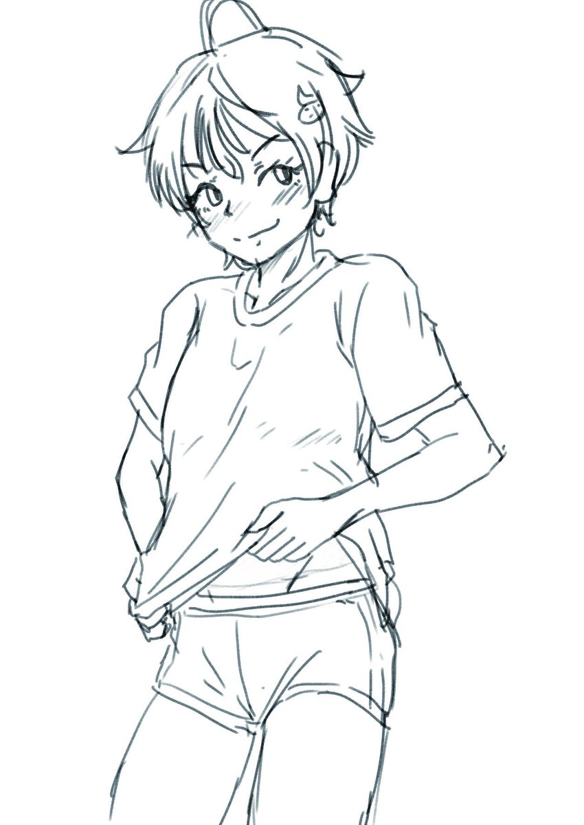 同じ構図で。ぬっくんになら見せても良い下着見て見る? 