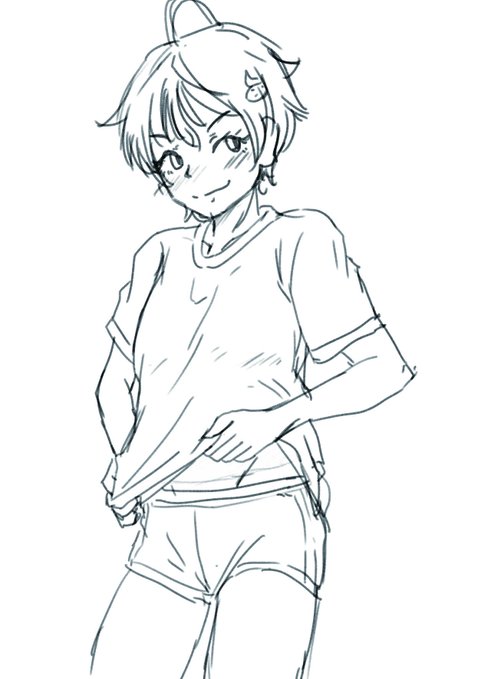 同じ構図で。ぬっくんになら見せても良い下着見て見る? 