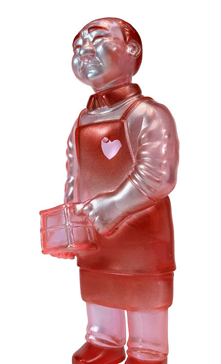 maxtoyco's tweet photo. Valentines Sofubi-man 🩷 now via https://t.co/kM6KBqaeYV ! Micro run so don’t wait 😬 #maxtoy #maxtoyco #kaiju https://t.co/xIZVahCsJs