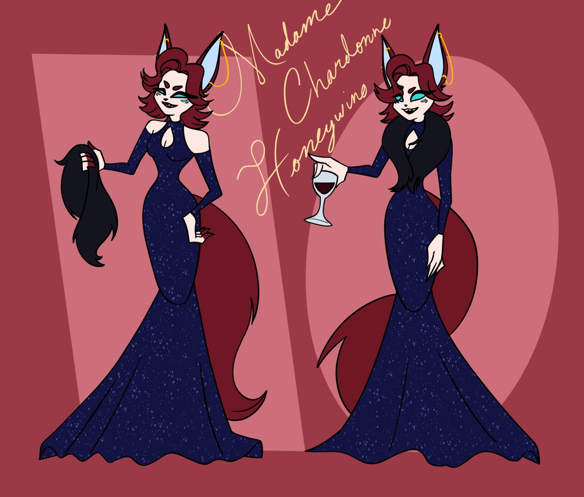 SabellaNS's tweet photo. @AKNURWXX Good luck to everyone! 
This is my overlord oc, Madame Chardonne Honeywine!
She's dating Zestial~ https://t.co/5VYL1akQ2r