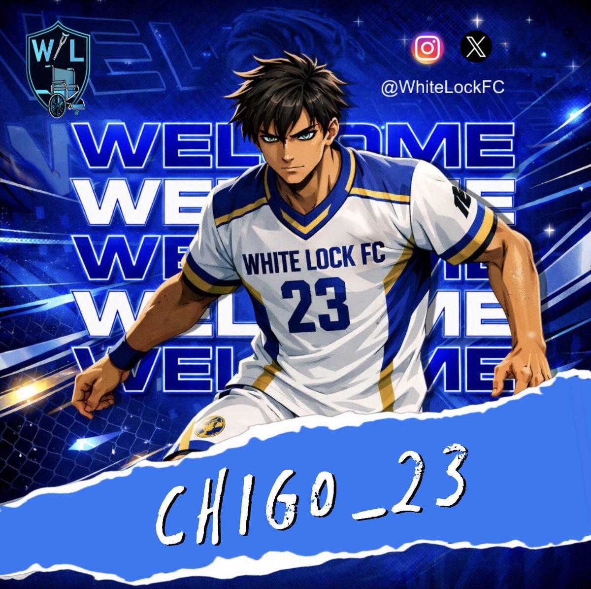 Visión, control y equilibrio llegan al medio campo.
<a href="/Chigo_23/">Chigo_23</a> se une a White Lock FC para aportar talento y personalidad en cada partido.
🔥 Bienvenido a la manada.