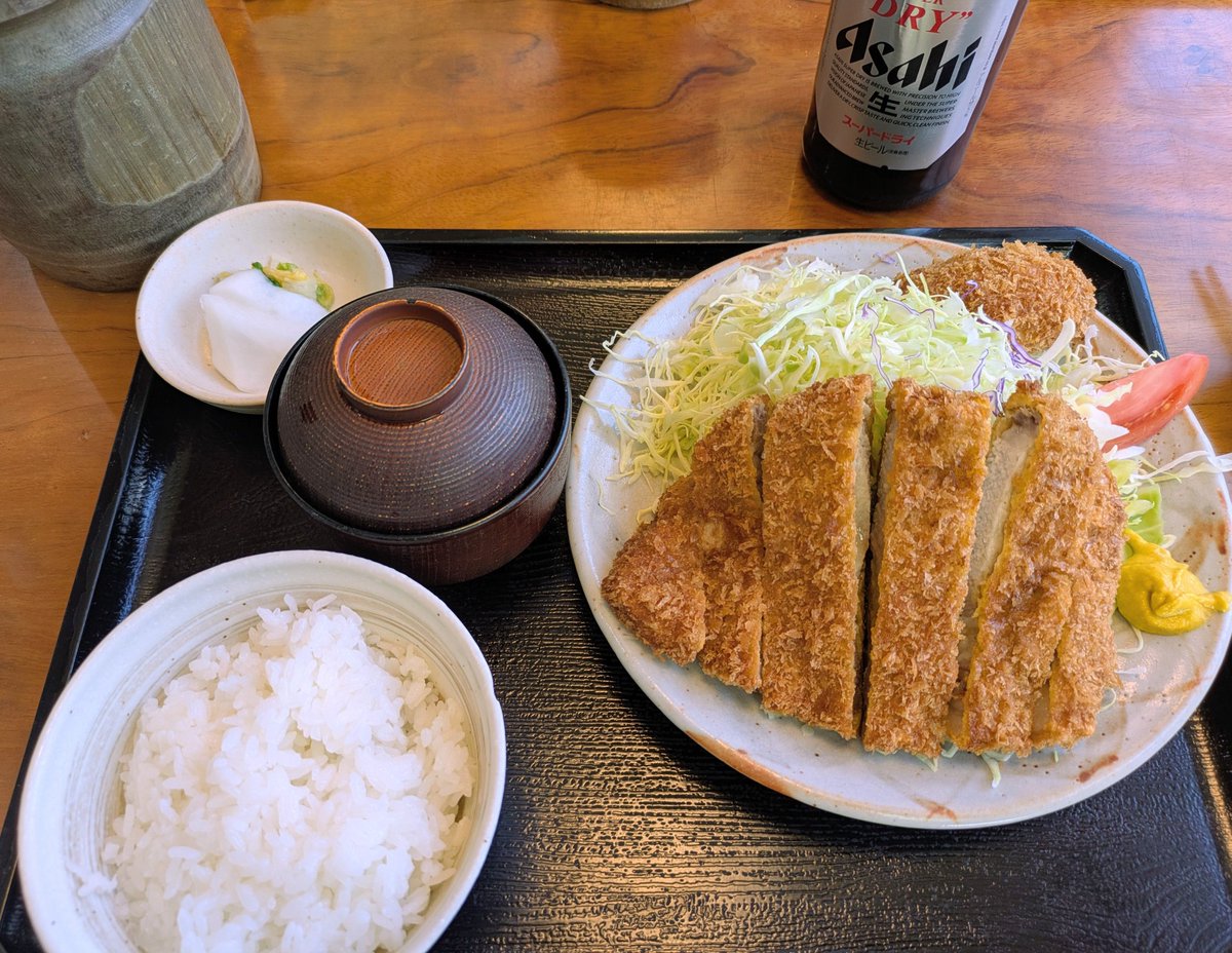 とんかつをね
とんかつを食べに来ました🐽