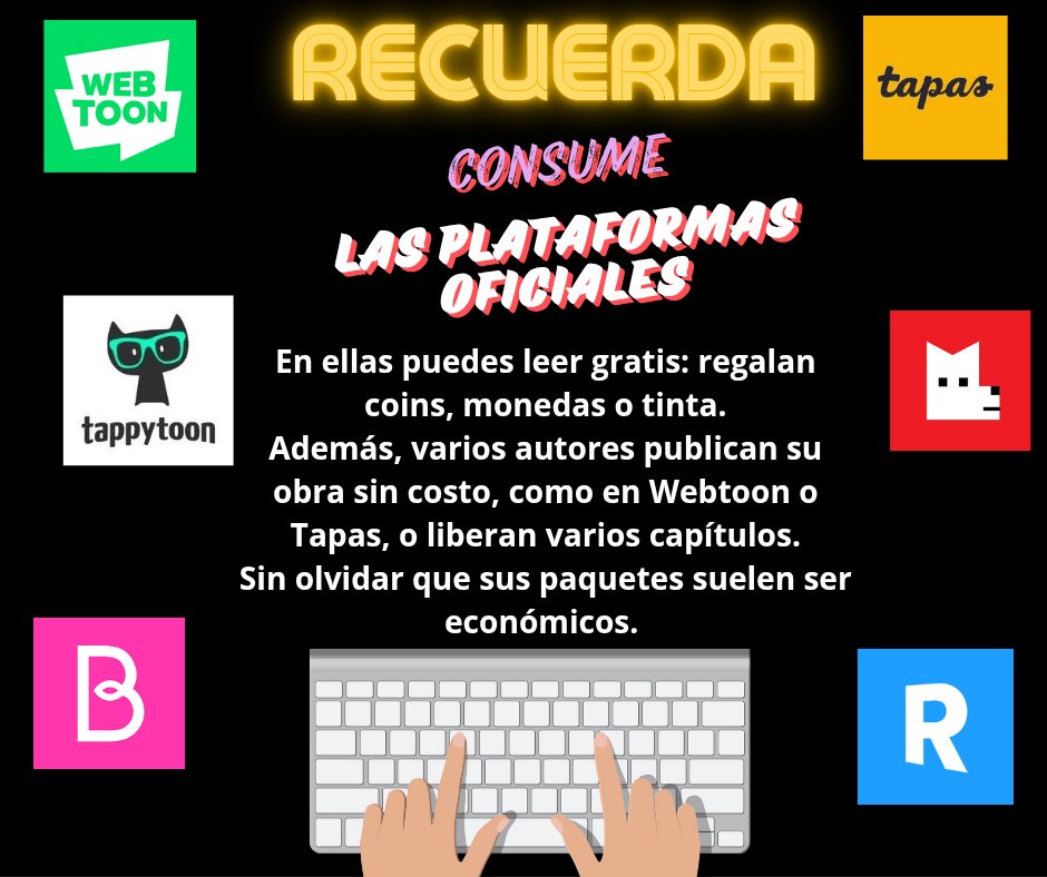 📢📢ANUNCIO PARROQUIAL📢📢
No olviden bebés seamos empatic@s con el trabajo de los demás 🌼🌼las tqm 🫶🏻🌼🌼 
Pd. si me faltan plataformas oficiales hay me ponen en los comentarios.