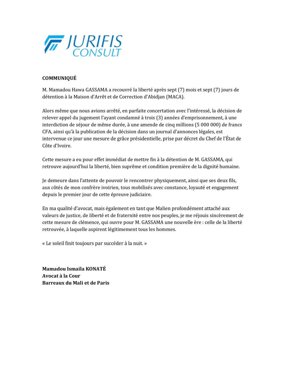 Mamadou Ismaila KONATE tweet media