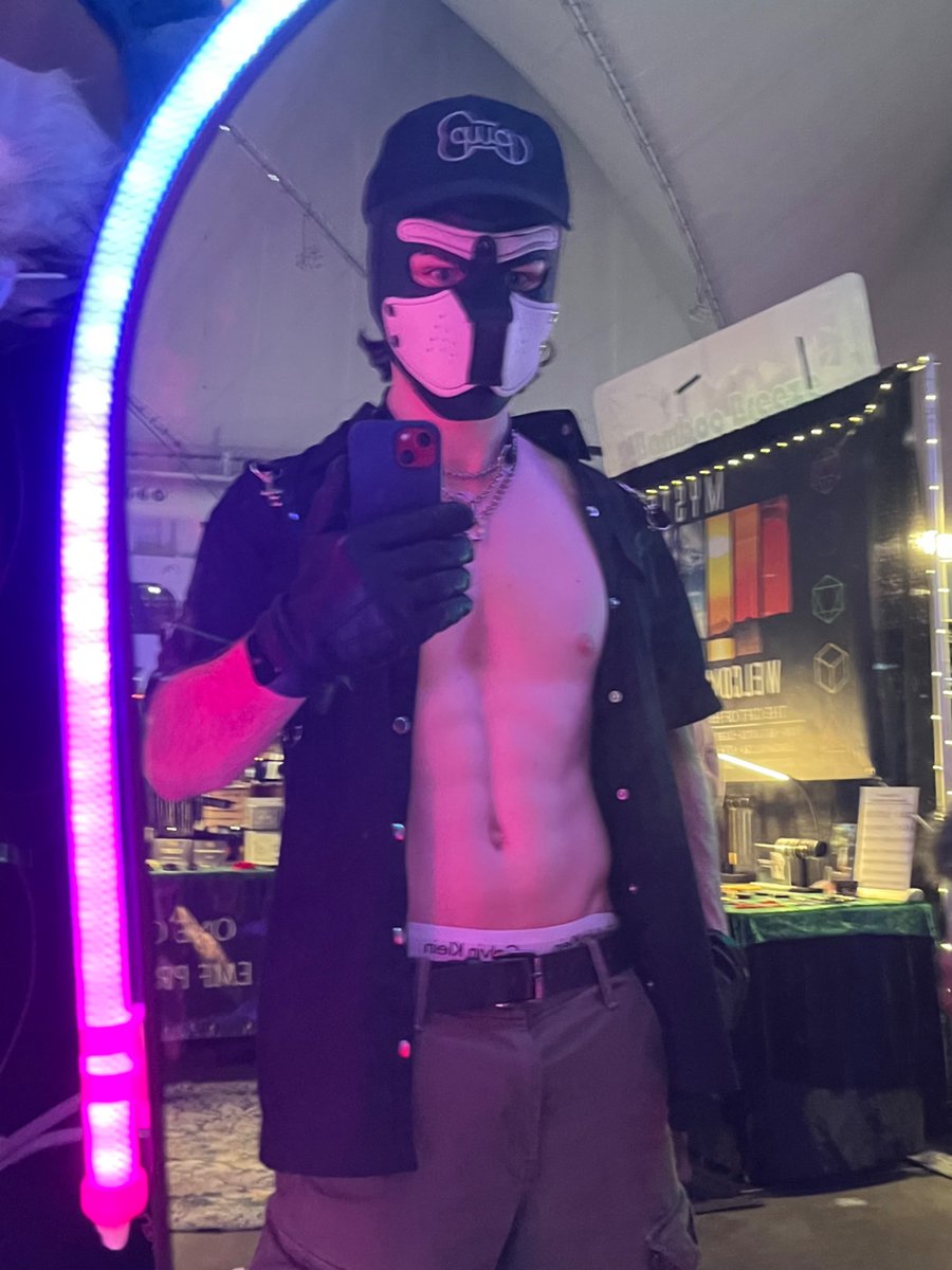 Something about wearing pup hoods in public? <a href="/thetabooshow/">The Taboo Show</a>