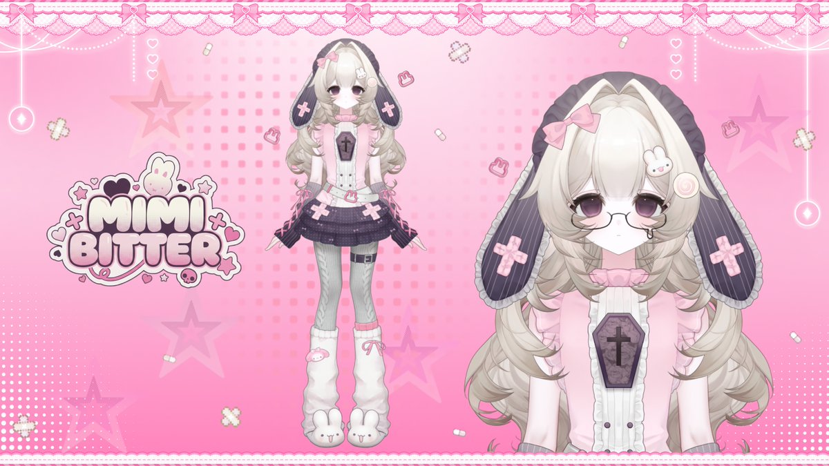 ⊹♡ᵎ . Mimi Bitter . 🐇💊 | Debut 4/4 tweet media