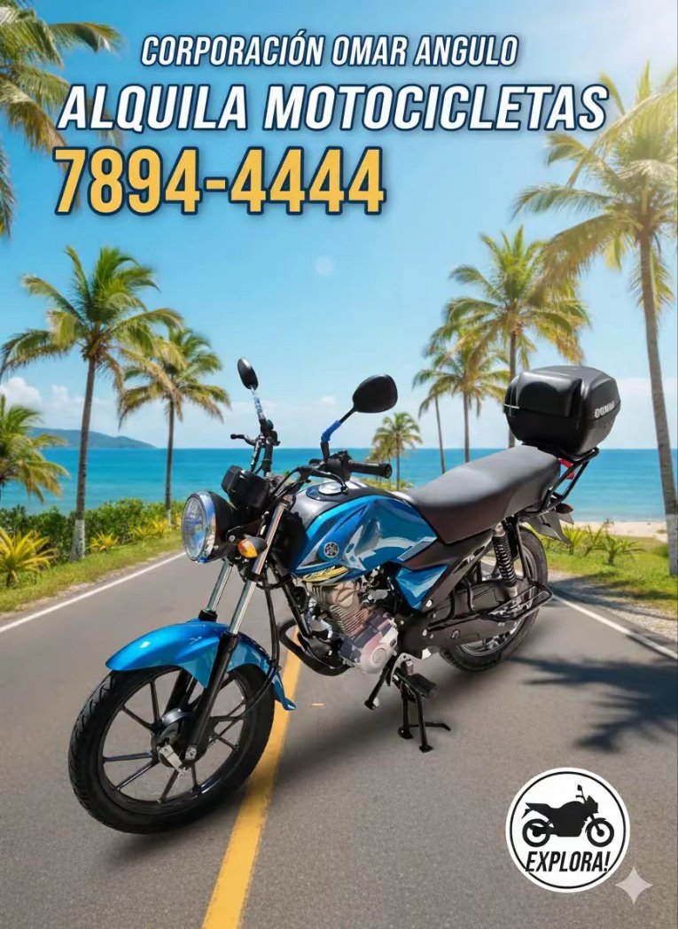 Alquiler de motocicleta para trabajo informacion al 7894-4444