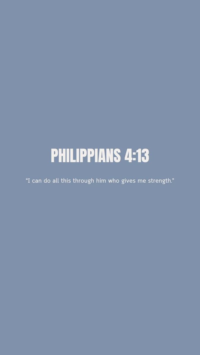 Aestheticswallz's tweet photo. Philippians 4:13 https://t.co/7Ob40u7nFR
