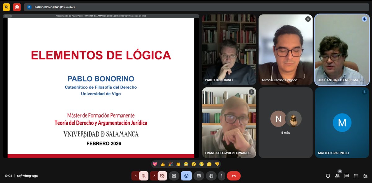 Máster Teoría del Derecho y Argumentación Jurídica tweet media