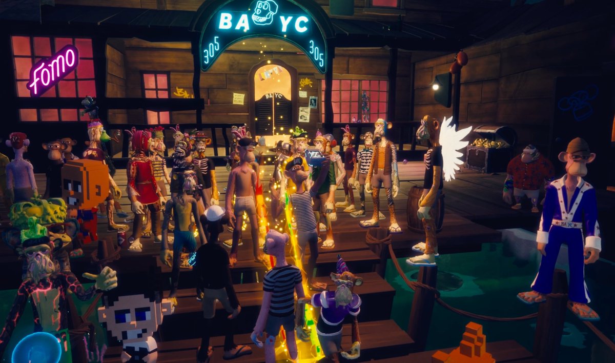 BoredApeYC's tweet image. See you this Thursday at 3pm PT in @OthersideMeta for our weekly Meet at the Clubhouse.

Club members only.