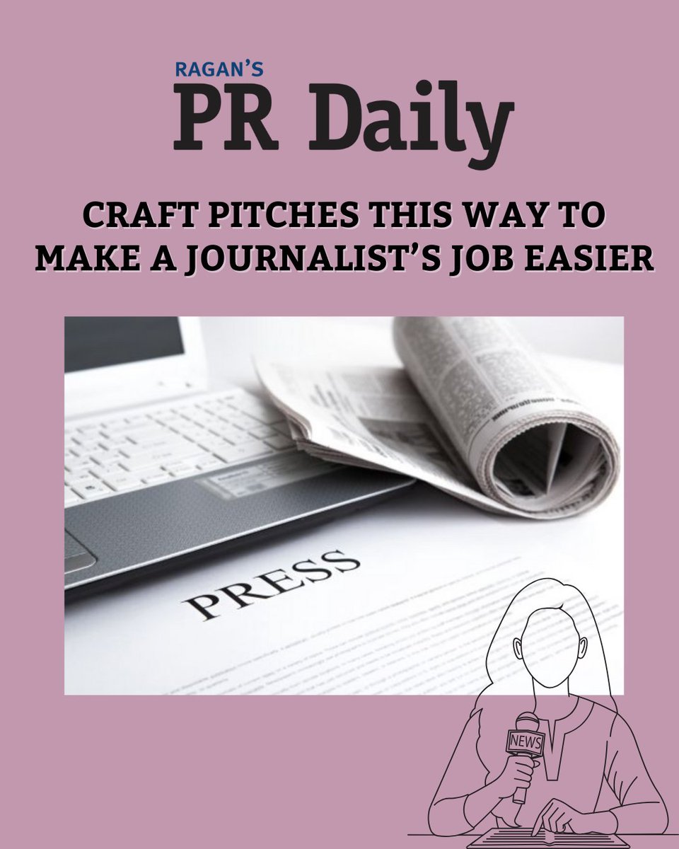 We couldn’t agree more with PR Daily: strong journalist relationships and thoughtful pitching matter more than ever. Read the article for 4 simple ways to improve outreach &amp; more! prdaily.com/craft-pitches-…