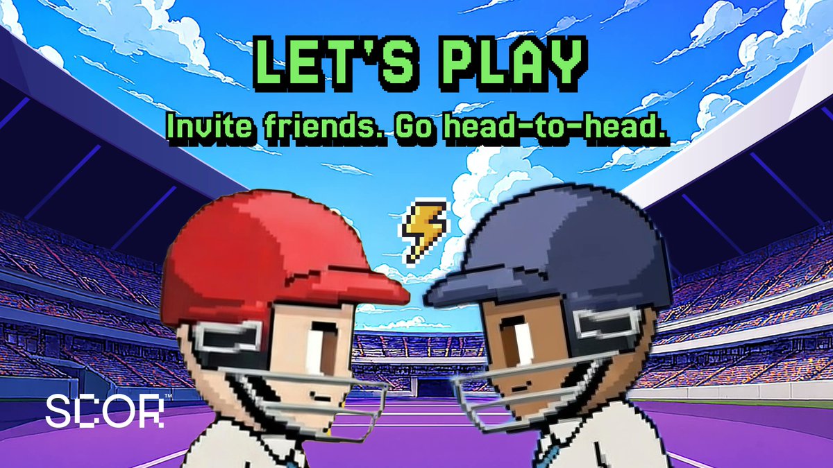 SCORProtocol's tweet photo. Have you already challenged your friends in one of the SCOR games?

Use direct invite links.

Just create an H2H tournament and share it with them. https://t.co/ZcIajHxgdL