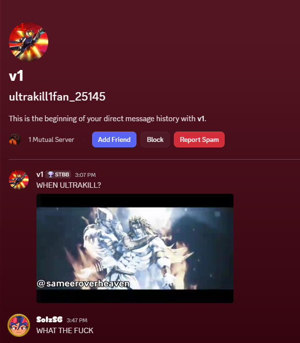 This ultrakill shit gets serious