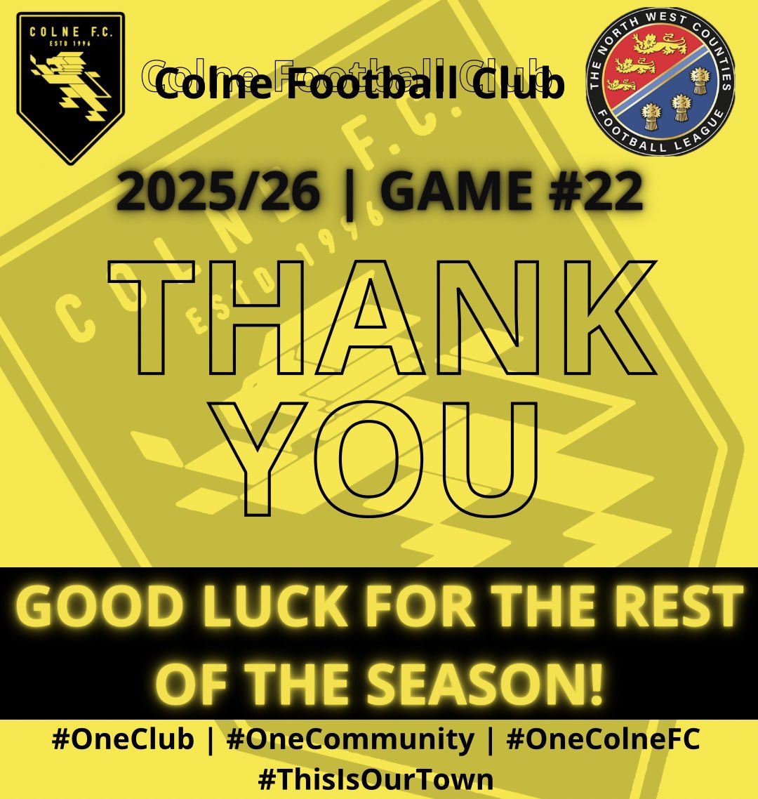 Colne F.C. tweet media
