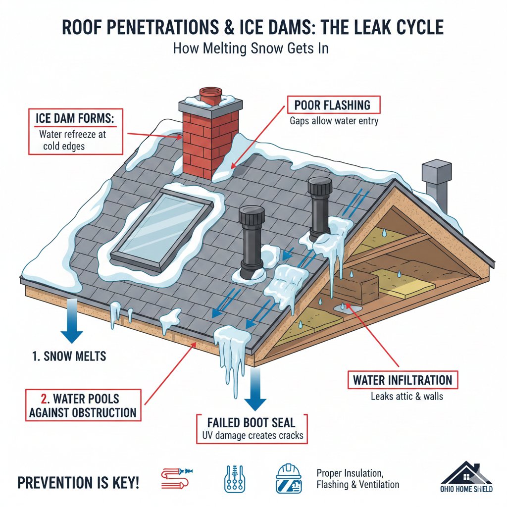 Today is a good day to look in your attic check for leaks
