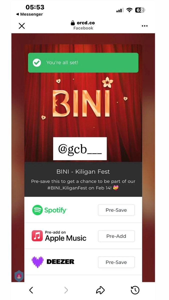 gcb___'s tweet photo. @BINI_ph magbabakasakali lang po 🩷🤞🏻��� https://t.co/c4GUEbeiD3