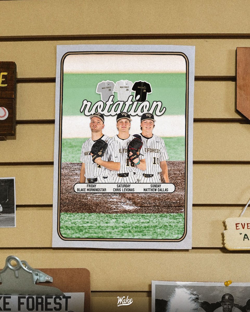 Wake Forest Baseball tweet media