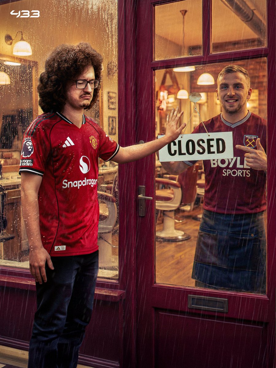 I knew it was not going to be possible for Man U to win 5 games in a row. Brother, please go and barb your hair.