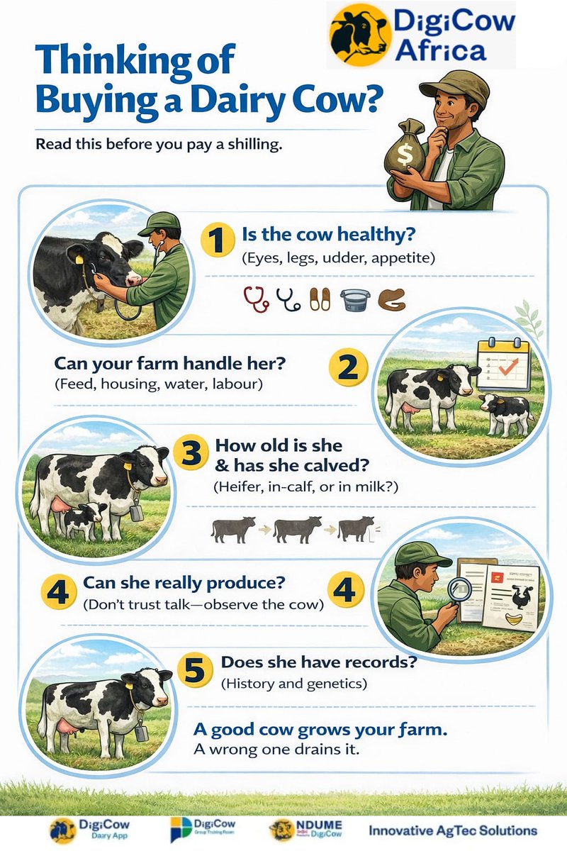 DigiCow Dairy App tweet media