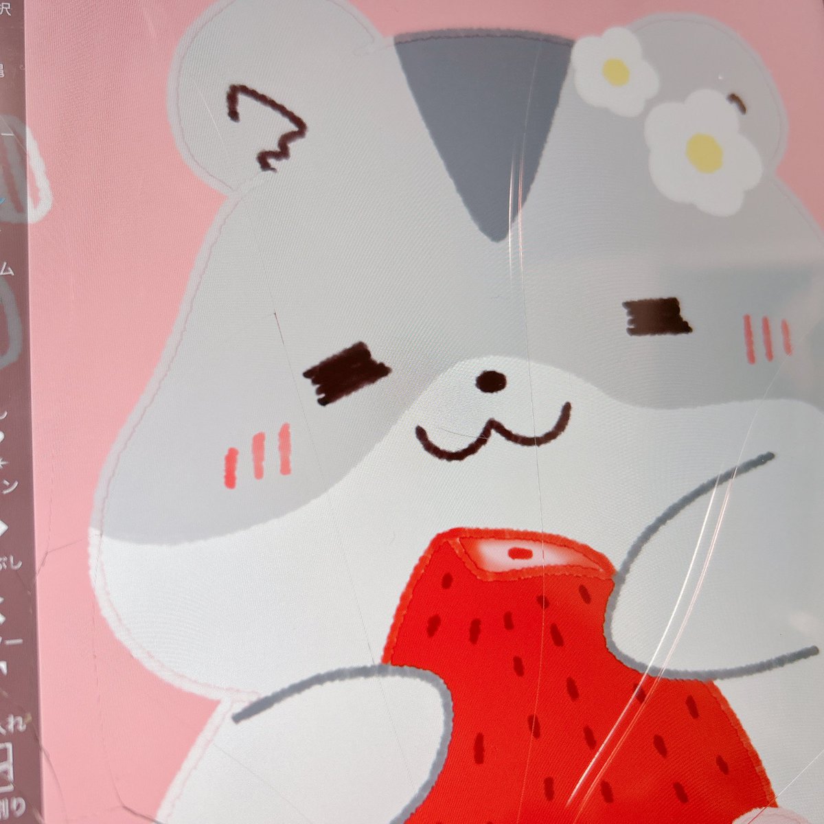 おはようございます⋆⸜🌷⸝‍⋆ 今日は新作のいちごハムちゃんの