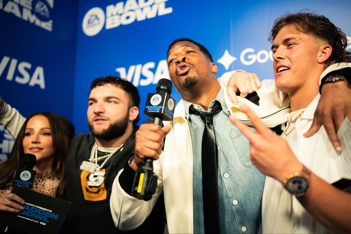 Thank you <a href="/EASPORTS/">EA SPORTS</a> for the privilege and honor of hosting the #MaddenBowl with the magnificent <a href="/heykayadams/">Kay Adams</a>!