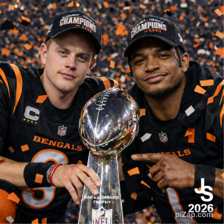 🔥2026 is going to be OUR year! 🔥
<a href="/Bengals/">Cincinnati Bengals</a> #Bengals #RuleTheJungle #WhoDey <a href="/JoeyB/">Joey Burrow</a> <a href="/Real10jayy__/">Ja’MarrChase</a>