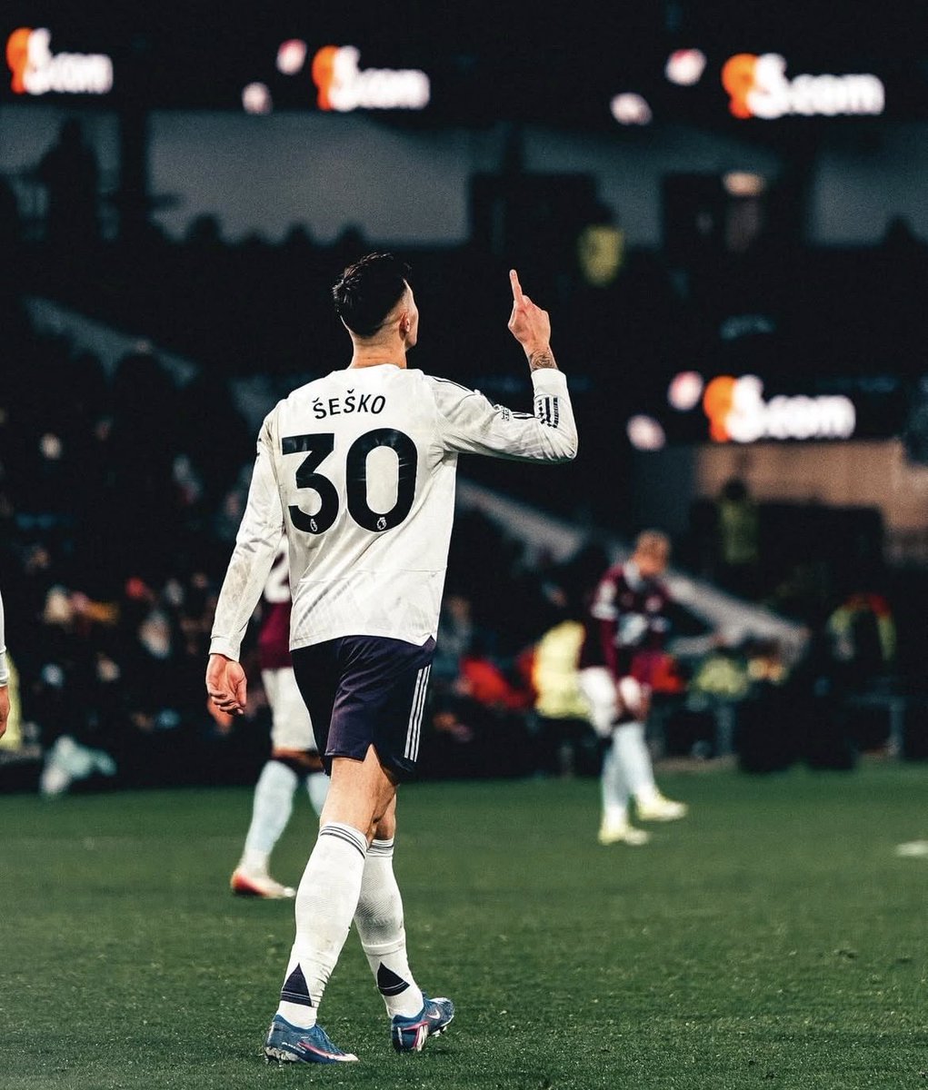 Benjamin Sesko has scored 5 goals in his last 6 Premier League appearances.

HUGE. 👏