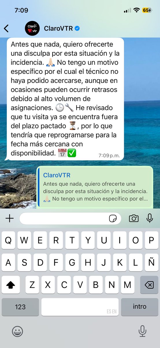 laNicolin's tweet photo. Impresentable @VTRChile https://t.co/xZypl85wx8