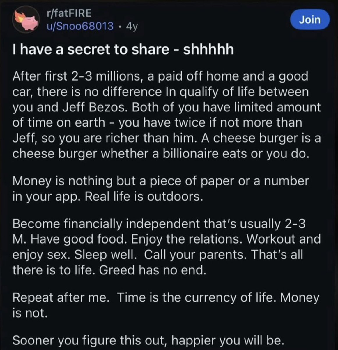 Cernovich's tweet photo. Many rich guys (even billionaires) have nasty wives. That's why they donate to Democrats. Forced to. If you're healthy and having marital relations, you're doing better than A LOT of ultra-rich guys. More money is nice but never lose what matters chasing more of it. https://t.co/IDkWfjBBDB