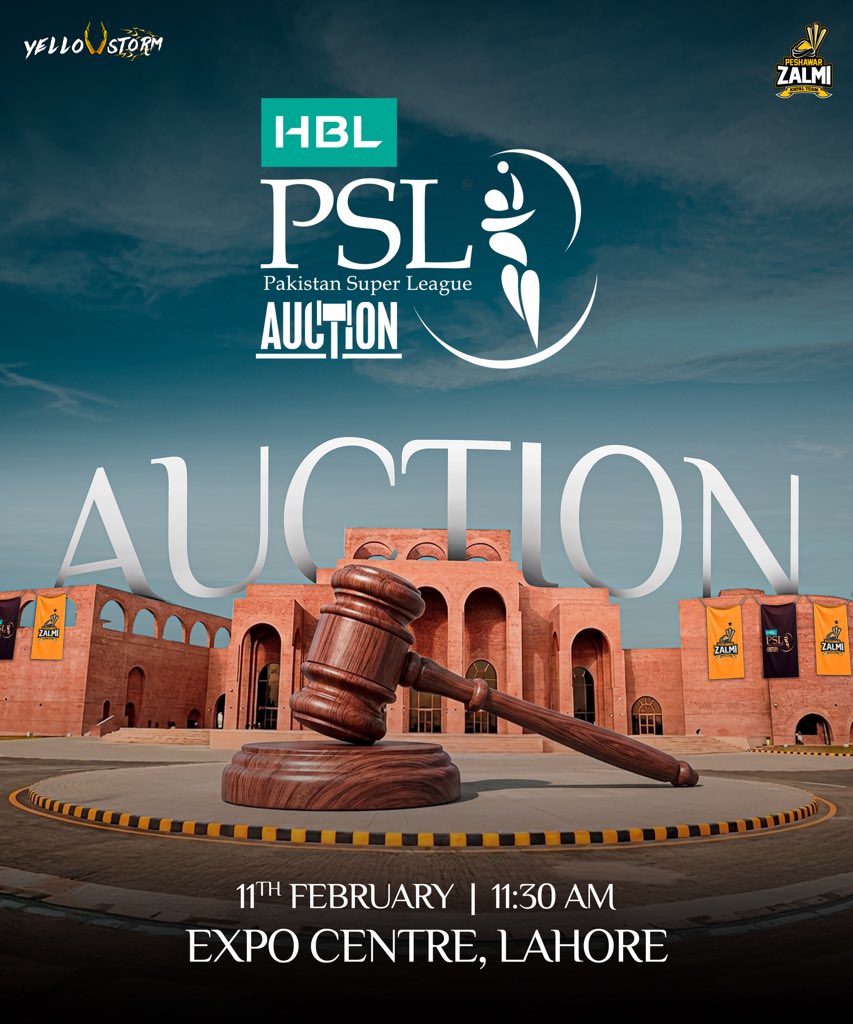 #HBLPSLAuction