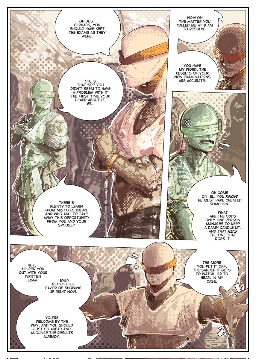 Day 154 of posting my comic here until <a href="/ImageComics/">Image Comics</a> distributes it ( god comic con is so close, i've got so much shit to draw )
MASK ON!!! Ch. 31 Pg. 13-16
maskon-comics.com/read-mask-on