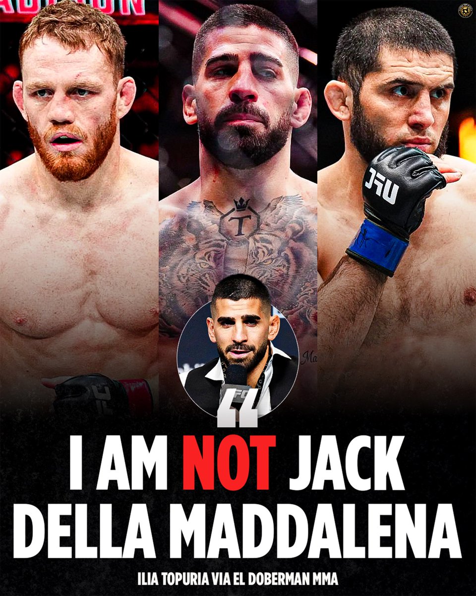 Home_of_Fight's tweet image. 😳 Ilia Topuria says he is not like any other opponent Islam Makhachev has ever faced in the UFC:

“Everyone knows it’s a fight everyone wants to
see, and for some reason he hasn’t accepted it,
and then he talks too much. 

It’s very easy to talk from thousands of kilometers away…