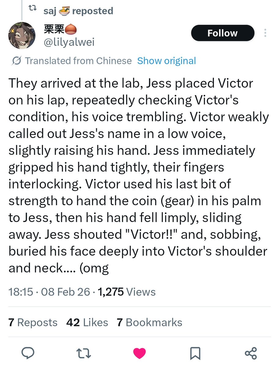 That musical of arcane is wild.... we got crying jayce and viktor on Jayce's lap. Everything we wanted from arcane