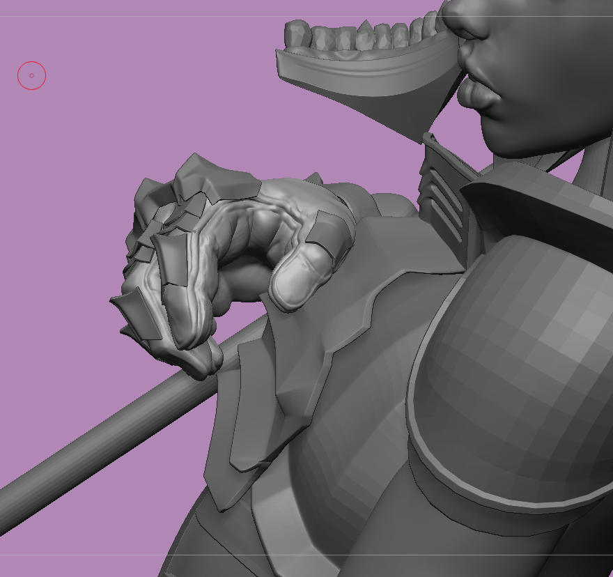 KMetzik's tweet photo. #3dart #stylized #3d #zbrush #sculpt https://t.co/QxJzRuHXMY