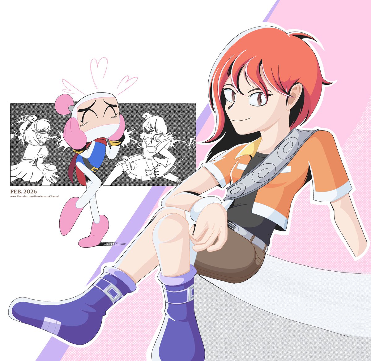 Bomberman Channel: February 2026

Happy (eventually) Valentines' Day, you guys! As a PSA, just don't end up like THIS doofus here...

(🎨 <a href="/DevyKun/">MORI•CQ</a>)
