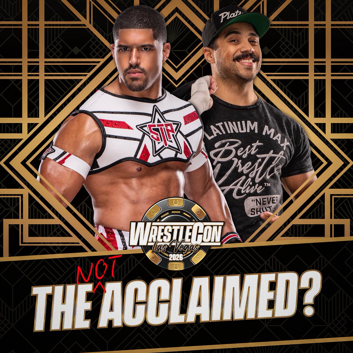 Max and I will be in Las Vegas unfortunately doing some team building exercises at <a href="/wrestlecon/">WrestleCon</a> 😒