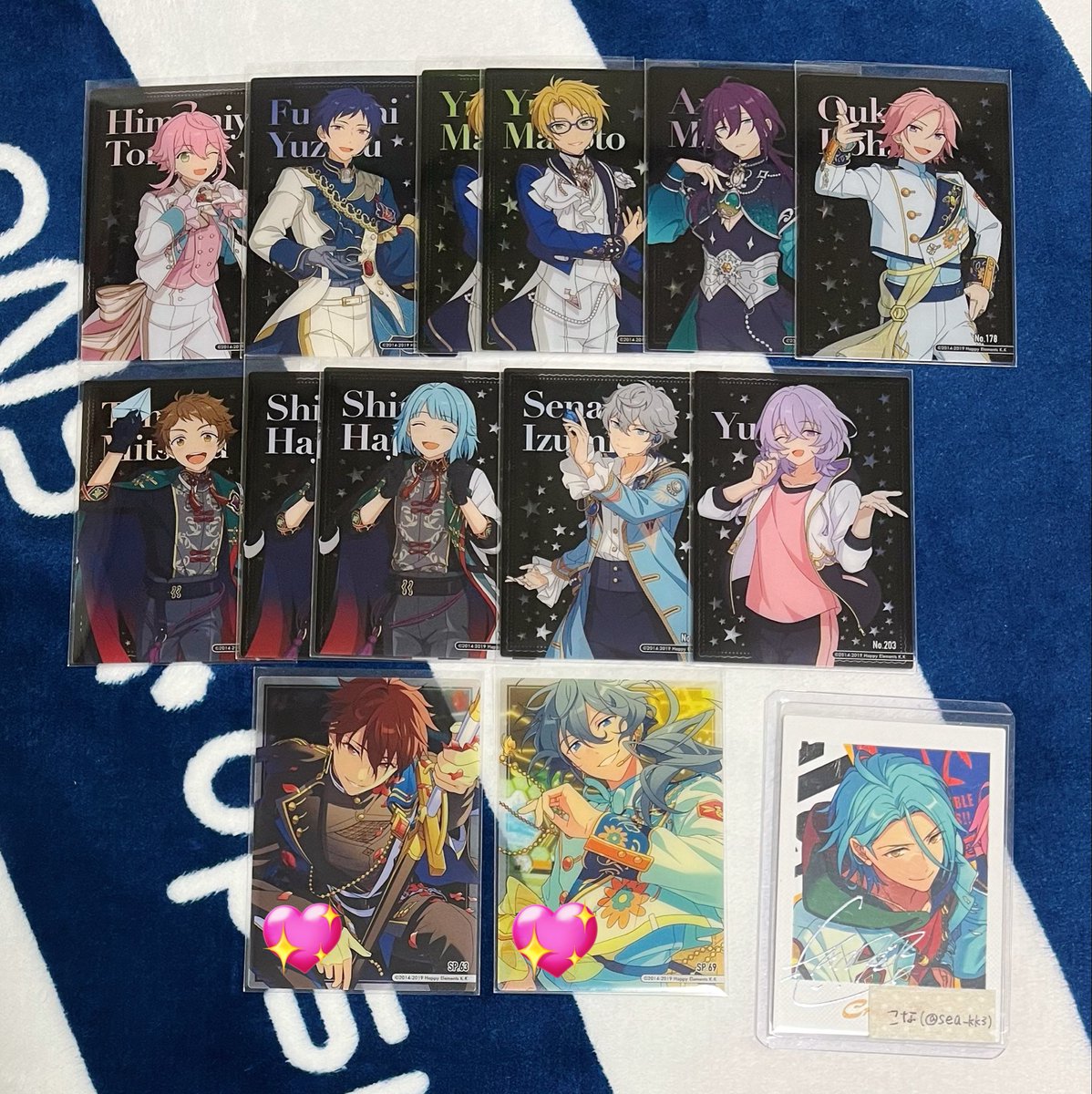 交換】あんスタ クリアカード 4 3 N SP 譲：渉 桃李 弓弦 スバル 真緒